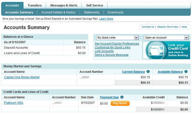 capital one direct deposit  form