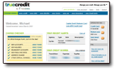 TrueCredit Login Splash Page