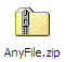 Windows XP ZIP File Icon