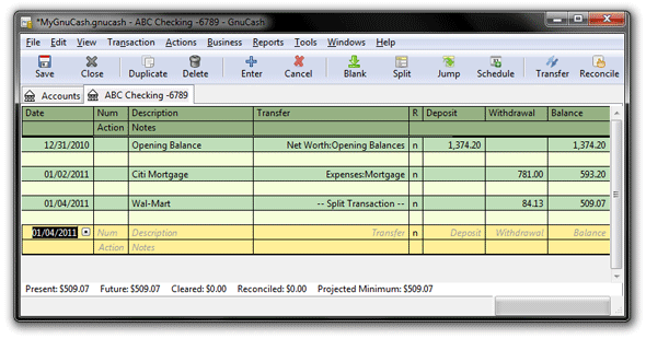 Register View